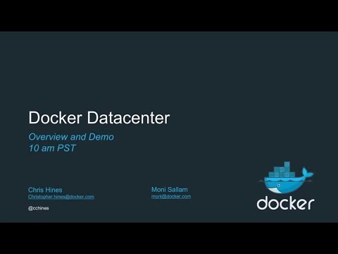 Video: Wat is Docker-datacenter?