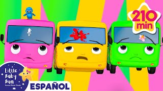 Las ruedas del autobus | Canciones Infantiles🎵| Caricaturas para bebes | Little Baby Bum