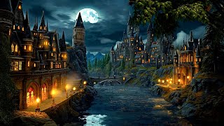 Атмосфера средневекового замка в стиле фэнтези- Расслабляющие средневековые звуки ночью, Нежная река