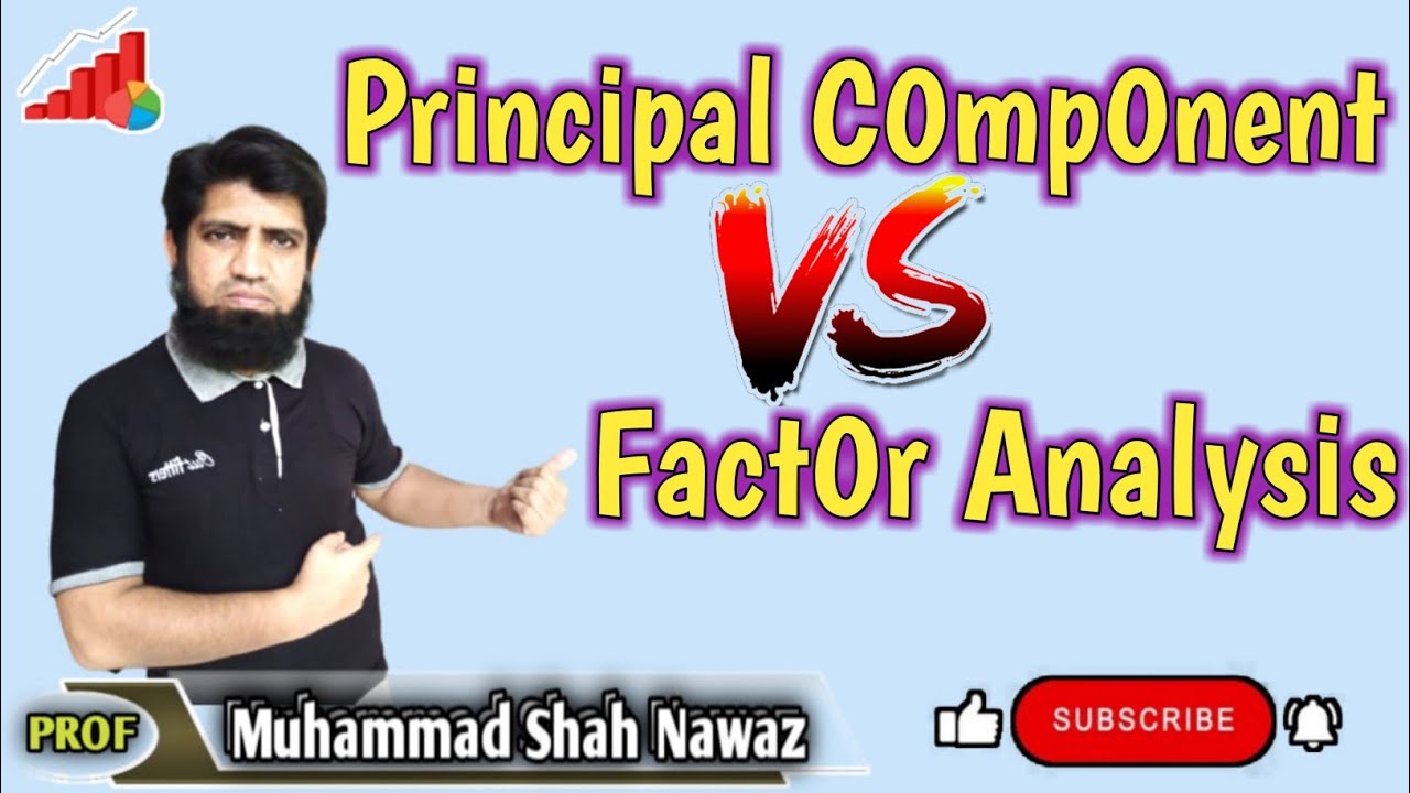 Difference between Principal component & Factor analysis. YouTube
