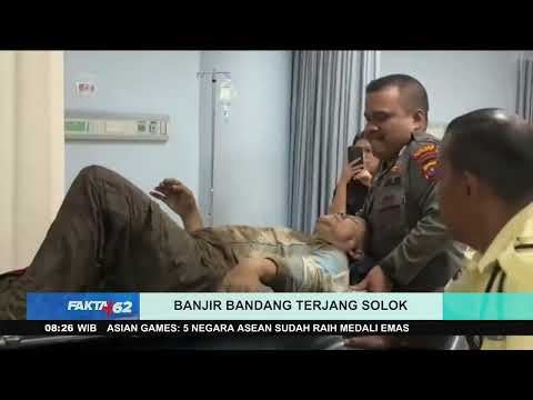 Flash Flood Hits Solok, Trapped Residents Evacuated