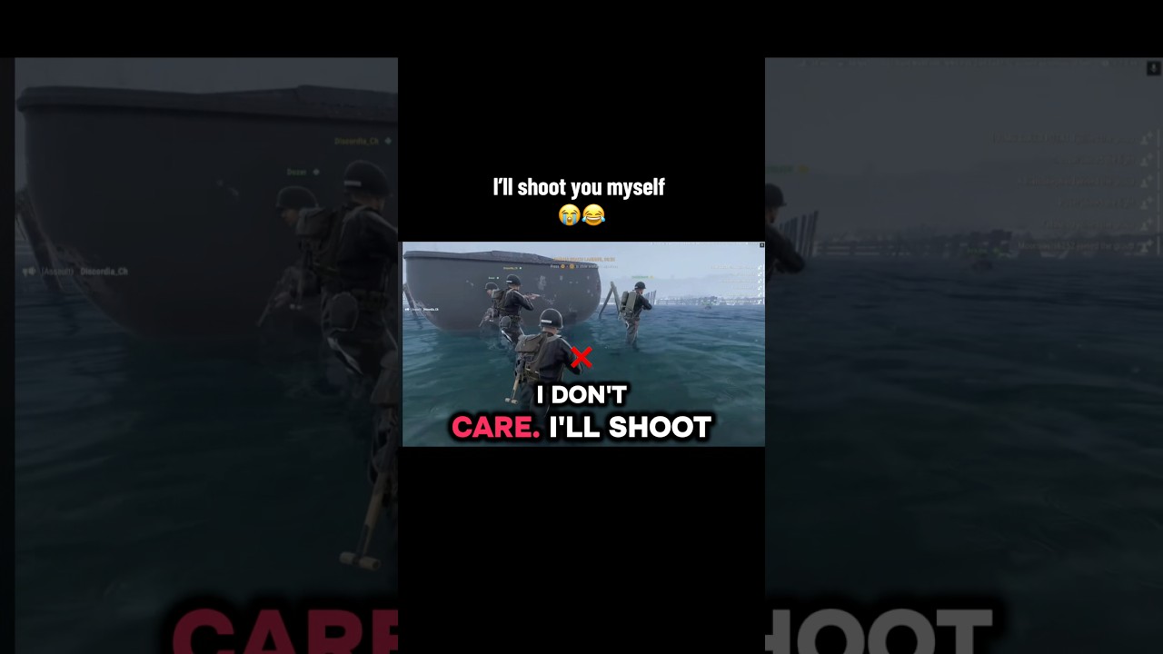 I’ll SHOOT You Myself 😭😂 #funny #funnymoments #armareforger #shorts