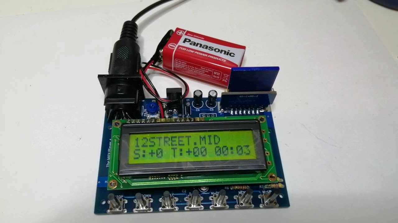 The MIDI Player Project