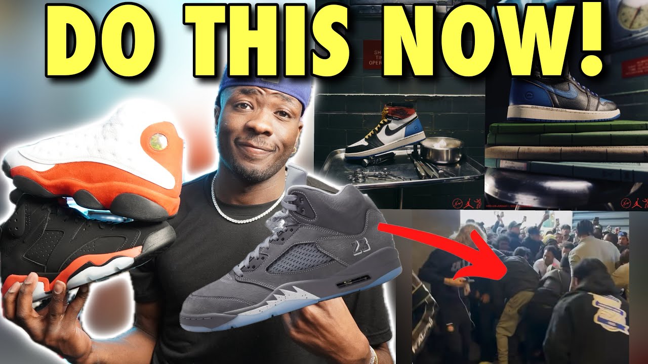 DO THIS NOW! STRAIGHT MAYHEM FOR THIS SNEAKER! JORDAN 1 UNION DROP! LETS GO!!