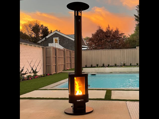 Even Embers Pellet Fueled Patio Heater