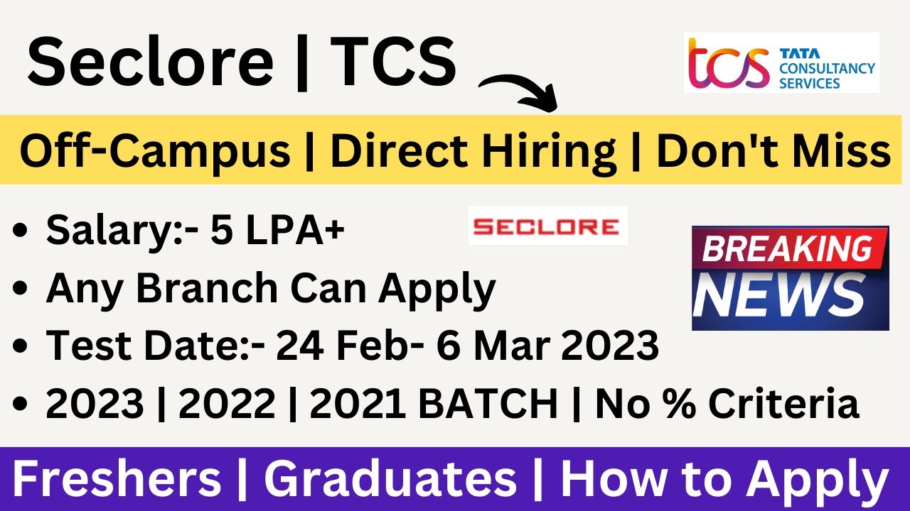 seclore-tcs-direct-off-campus-hiring-walk-in-drive-test-date-24-feb-6-mar-no