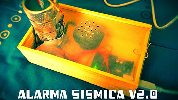 Alarma sismica V2.0 con Arduino