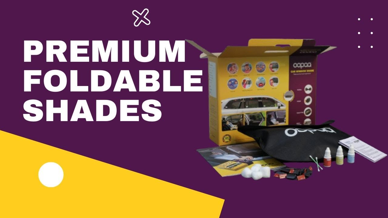 oopaa premium foldable car shades