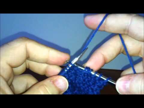 With Yarn Front (WYF/WYIF) &With Yarn Back (WYB/WYIB)- Left Handed - Continental