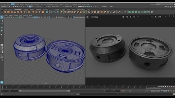 Autodesk Maya hard surface modeling practice 8