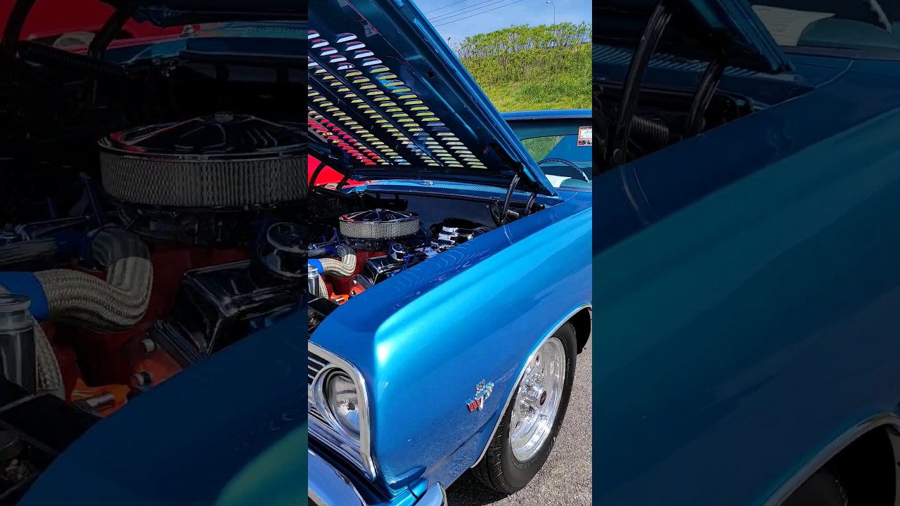 What year is this sweet Chevelle.? What do you think of that hood? 