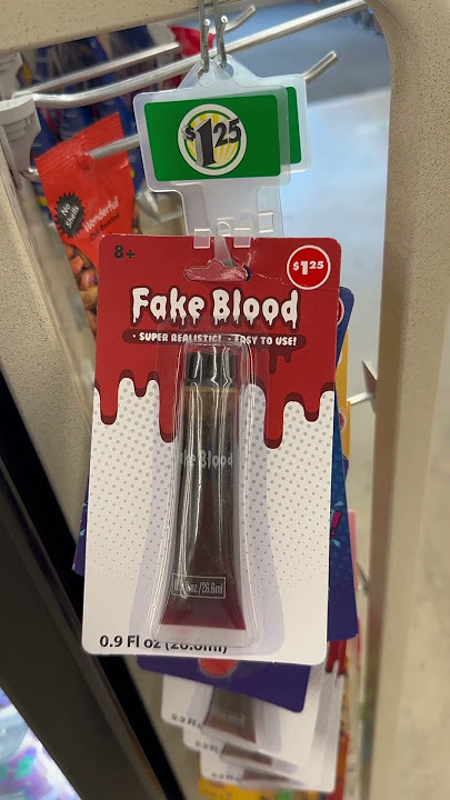 Fake blood
