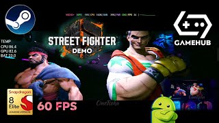 Street Fighter 6 Demo on Redmagic 10S Pro | SD 8Elite | GameHub #2026 screenshot 2
