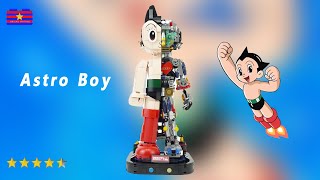 Pantasy Astro Boy Mechanical Clear Ver Brick Set Unbox & Build (鉄腕アトム)|Official Licensed 86203