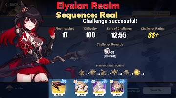 BUSTED!!! Starchasm Nyx Elysian Realm Sequence: Real Difficulty 100 [Honkai Impacr 3rd]
