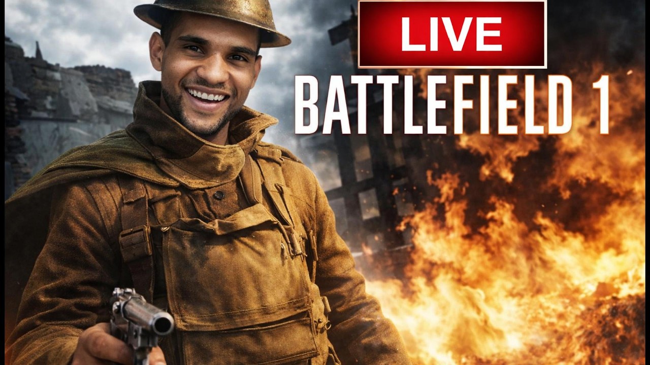 🔴 LIVE Battlefield 1 no Ps5 com os MELHORES