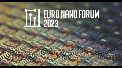 Welcome to EuroNanoForum 2023 – Deputy Director of NanoLund, Maria Messing, gives an introduction