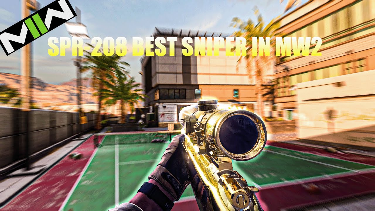 GOLD SPR The BEST SNIPER In MW2
