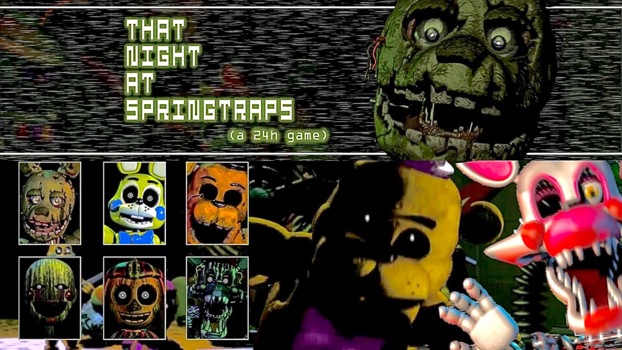 That Night at Springtrap's Remake (a 24h game) Complete! - YouTube
