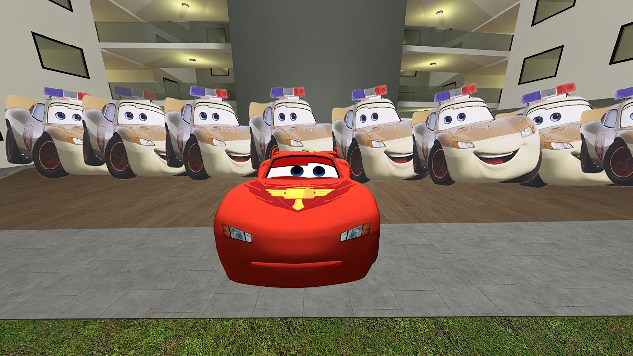McQueen police Nextbots Gmod horde
