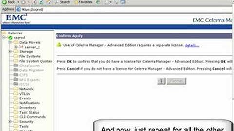 EMC Celerra VM and VMware ESX - 101 - Step 5: Licensing
