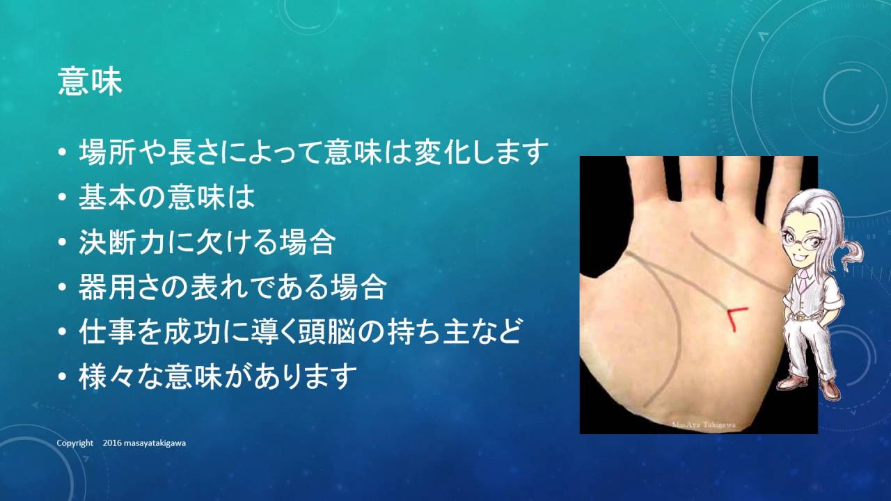 頭脳線が分かれている Youtube 頭脳線が分かれている Youtube