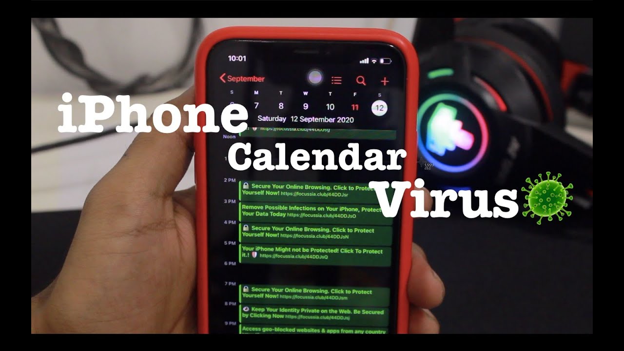 Remove Calendar Virus from iPhone YouTube