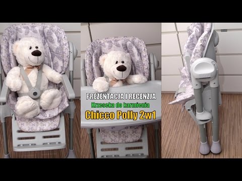 Prezentacja i recenzja fotelika do karmienia Chicco Polly 2w1