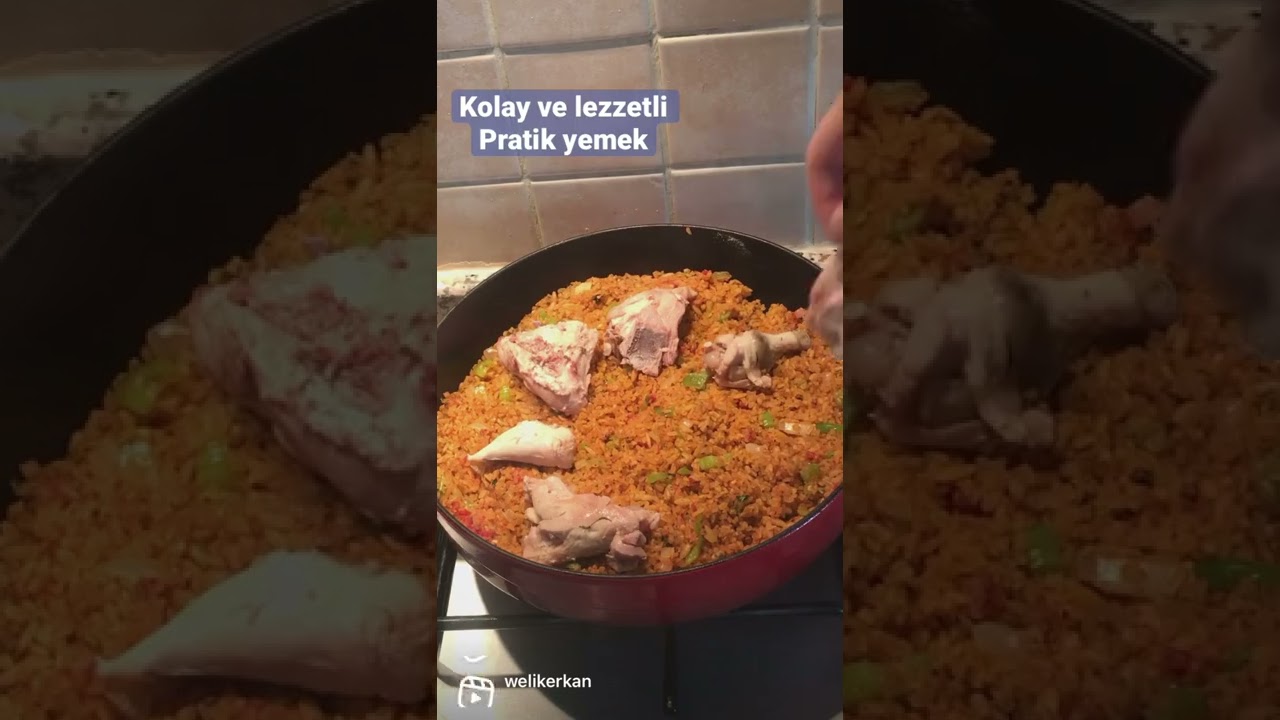 Aynı Tencerede Lezzeti Harika Yemek Tavuklu Pilav Turkishfood #AkşamYemeği #pratikyemek #shorts Aynı Tencerede Lezzeti Harika Yemek Tavuklu Pilav Turkishfood #AkşamYemeği #pratikyemek #shorts