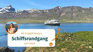 Rundgang MS Fridtjof Nansen & Island Impressionen ⚓️