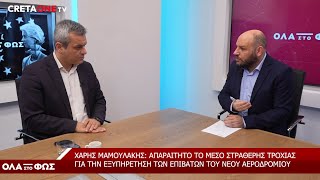 Ο Χάρης Μαμουλάκης στο Cretaone.gr
