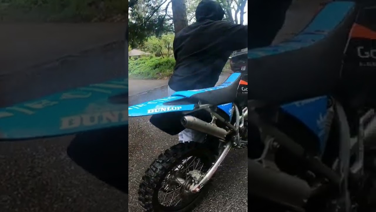 Raw KTM 125sx sound 