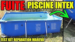 Piscine qui Fuit réparer une fuite trou INTEX Test du  KIT Réparation de Liner Mareva