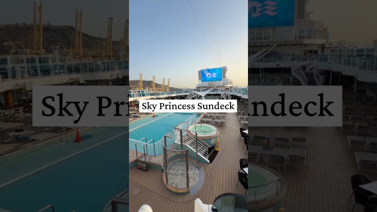 Sky Princess sundeck