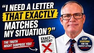 You DON T Need to Find an Example Letter Exactly Matching Your Situation