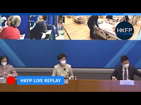 HKFP_Live: Chief Executive Carrie Lam's daily Covid-19 press conference [English interpretation]