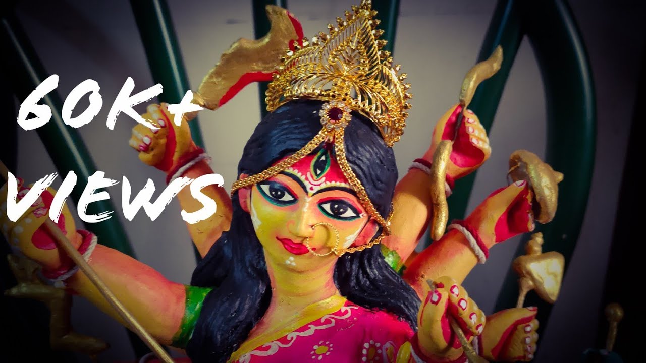 Small durga idol making (full process)| mahisasurmardini idol making |part 3| idol making | mahalaya
