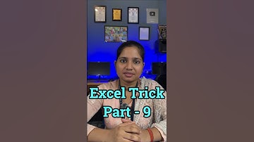 🔥😎 Advance Excel Trick 💥 Excel Trick Part-9 #shorts #ytshorts #ytviral #excel #exceltips #computer
