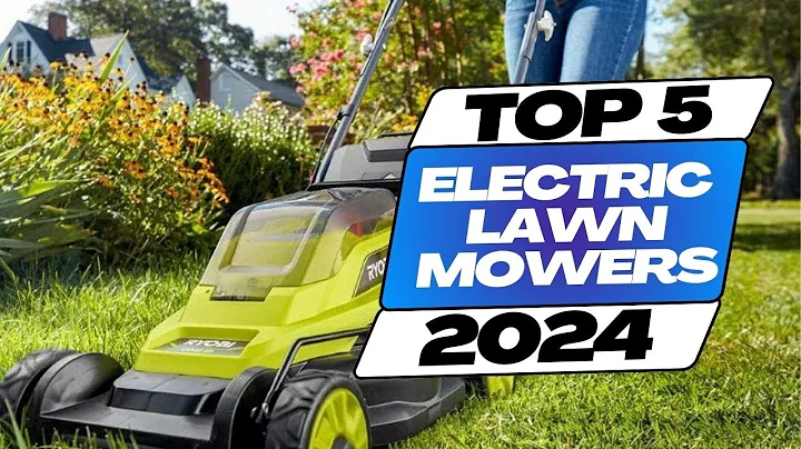 🔥 Top 5 BEST Electric Lawn Mowers of [2024] ✅