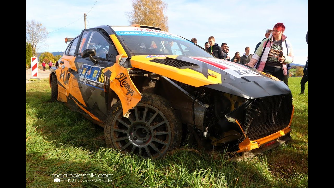 26.-29.10.2023 WRC - Central European Rally - Mistakes, Action