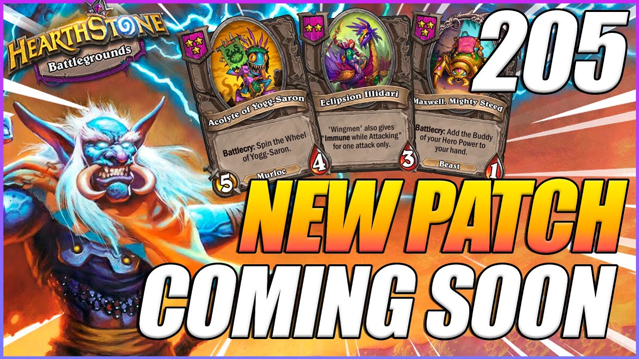🔥NEW PATCH🔥 coming soon | Hearthstone Battlegrounds funny moments №205