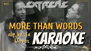 Download Lagu MORE THAN WORDS - EXTREME (KARAOKE) ALIP_BA_TA COVER acoustic MP3