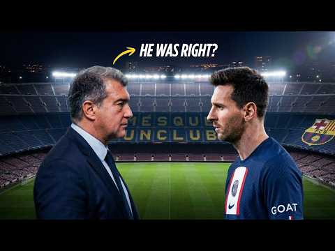 Laporta Chose Survival Over Leo?