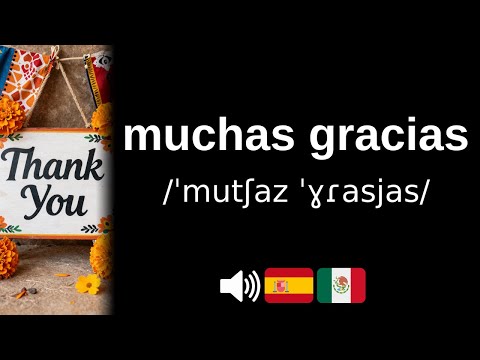 What Does Mucho Gracias Mean
