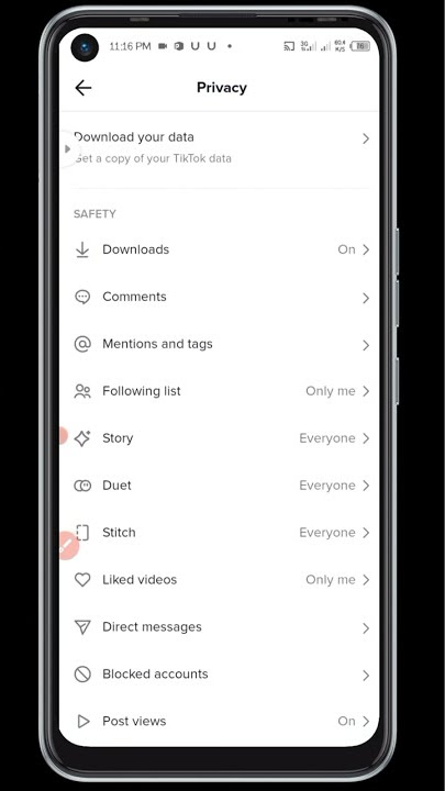 How to do story settings in Tik Tok/2023/#tutorial #technology #tiktok #digital #shots #video