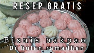 Resep dan cara membuat bakpao untuk di jual lagi.