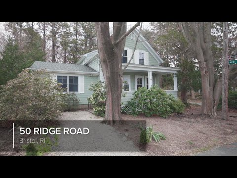 50 Ridge Road, Bristol, RI home video tour