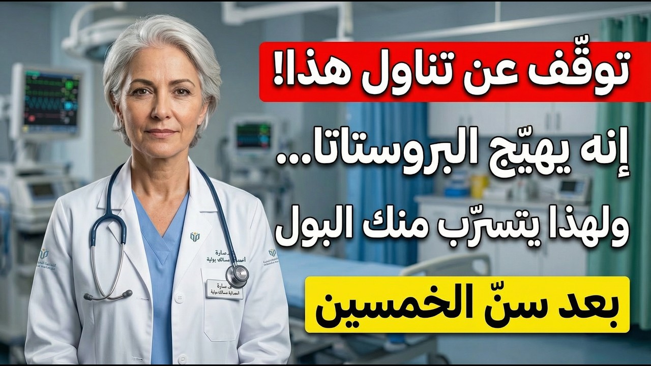 5 أطعمة يجب على الرجال فوق سن الخمسين التوقف عن تناولها (لأنها تسبب التبول الليلي)