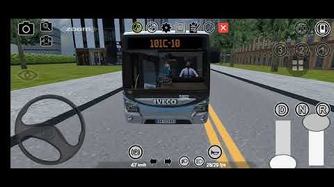 (Gameplay e video 1) PBSU:Linea 101C per Parque Continuum bus iveco urbanway