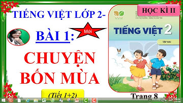Tiếng Việt Lớp 2-Sách Kết nối tri thức - Bài 1 : CHUYỆN BỐN MÙA (TIẾT 1+2)